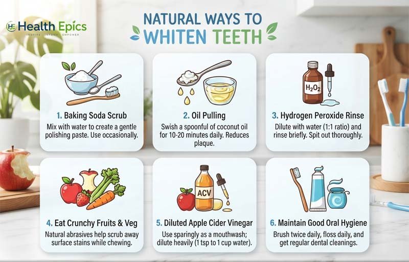 Best Ways to Whiten Teeth Naturally