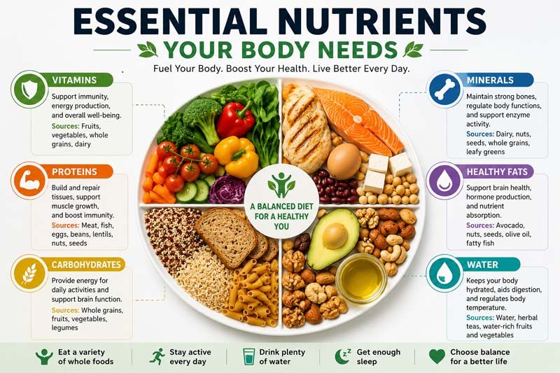 Essential Nutrients Your Body Needs