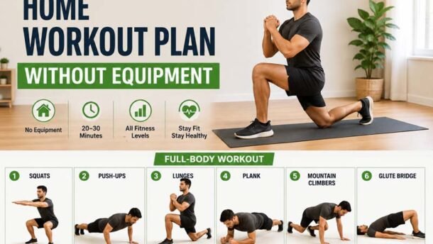Home Workout Plan Without Equipment