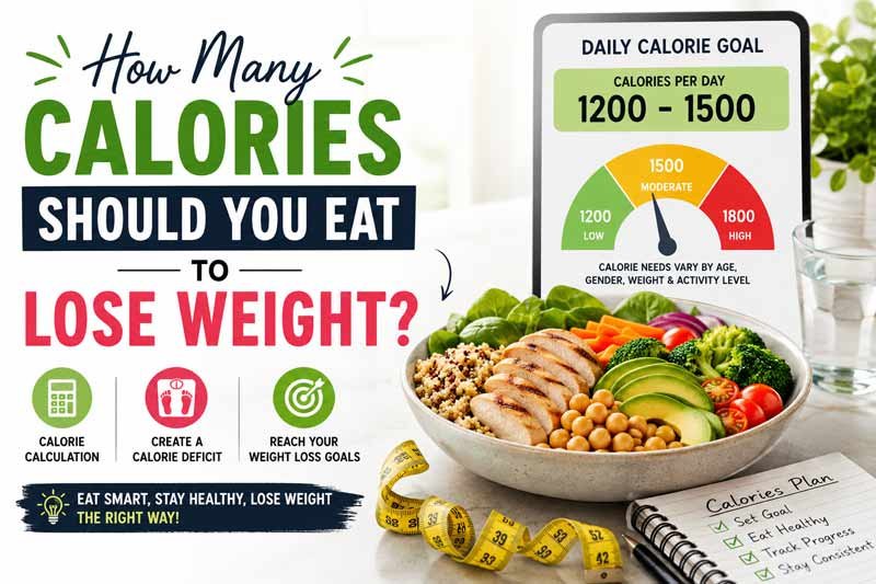 How many calories should you eat to lose weight