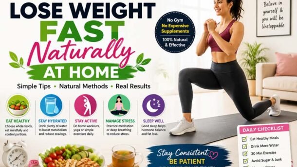 How to Lose Weight Fast Naturally at Home
