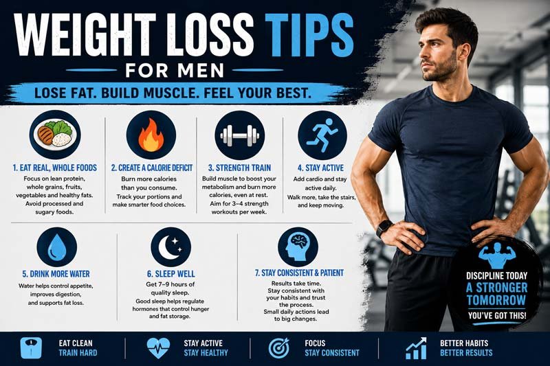 Weight Loss Tips for Men