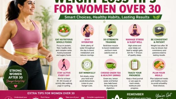 Weight Loss Tips for Women Over 30