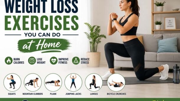 Weight Loss Exercises You Can Do at Home