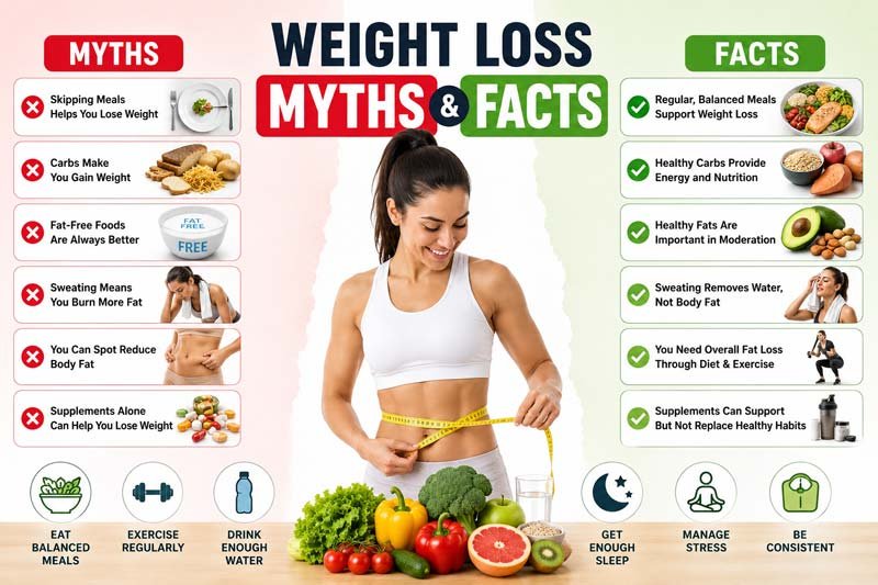 Weight Loss Myths and Facts You Should Know